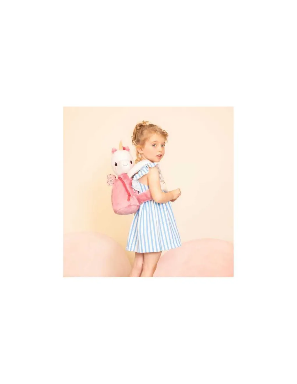Lilliputiens Sac à dos doux Léna la licorne - Clearance