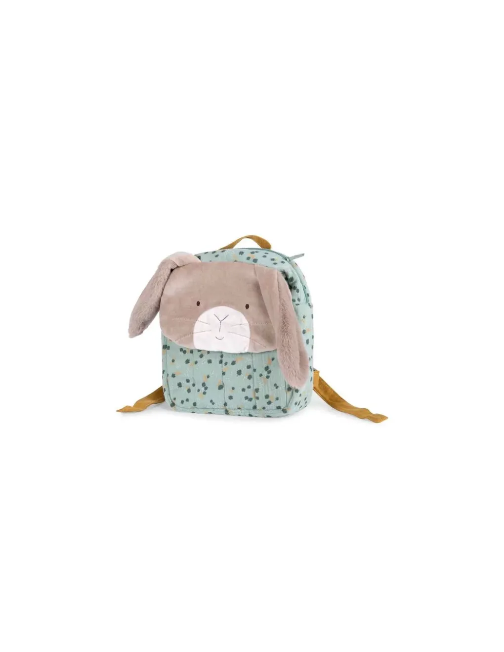 Moulin Roty Sac à dos lapin sauge Trois Petits Lapins - Sale