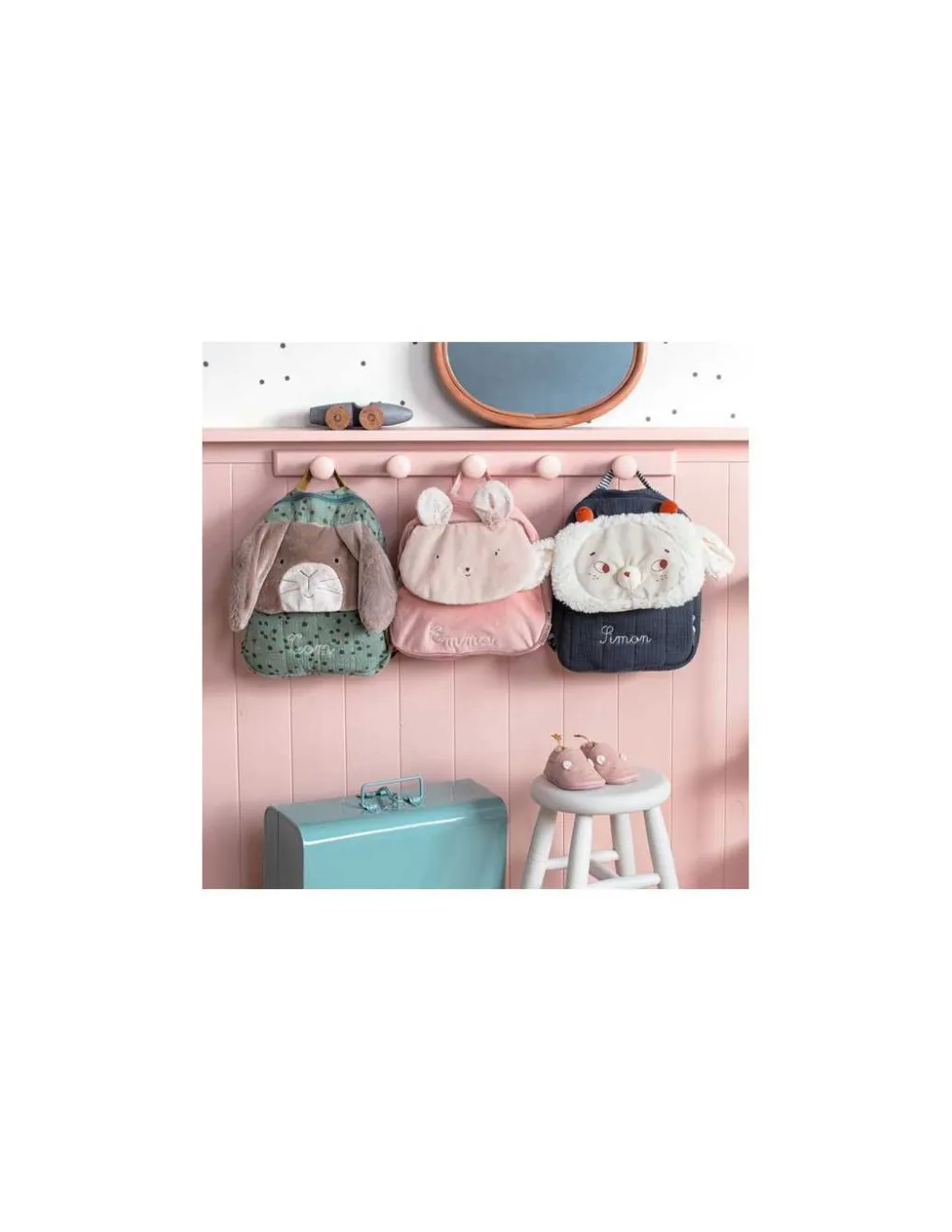 Moulin Roty Sac à dos nuage mouton Après la pluie - New