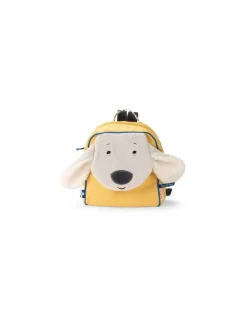 Moulin Roty Sac à dos Pilou jaune Puce & Pilou - New