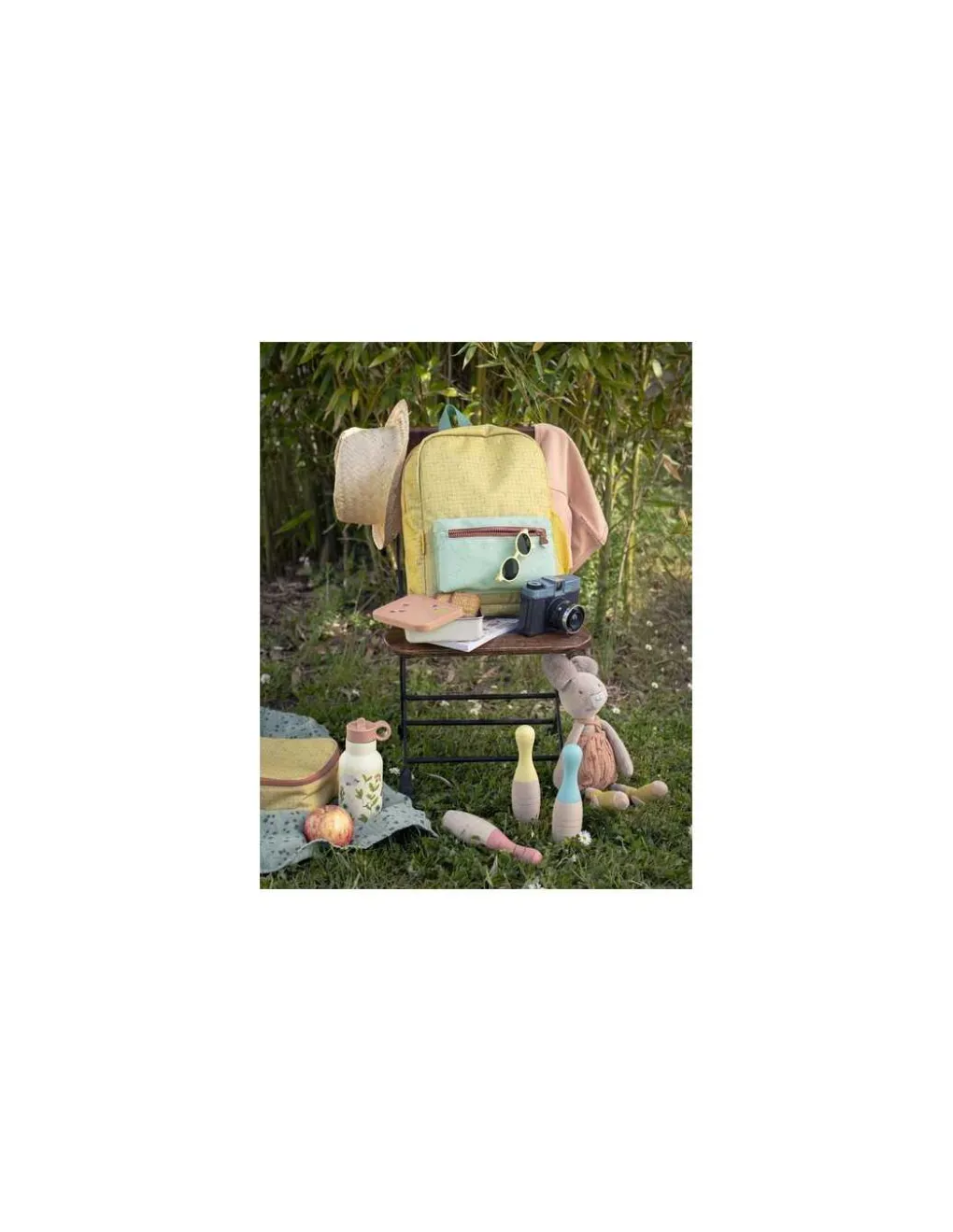 Moulin Roty Sac à dos Trois petits lapins - Sale