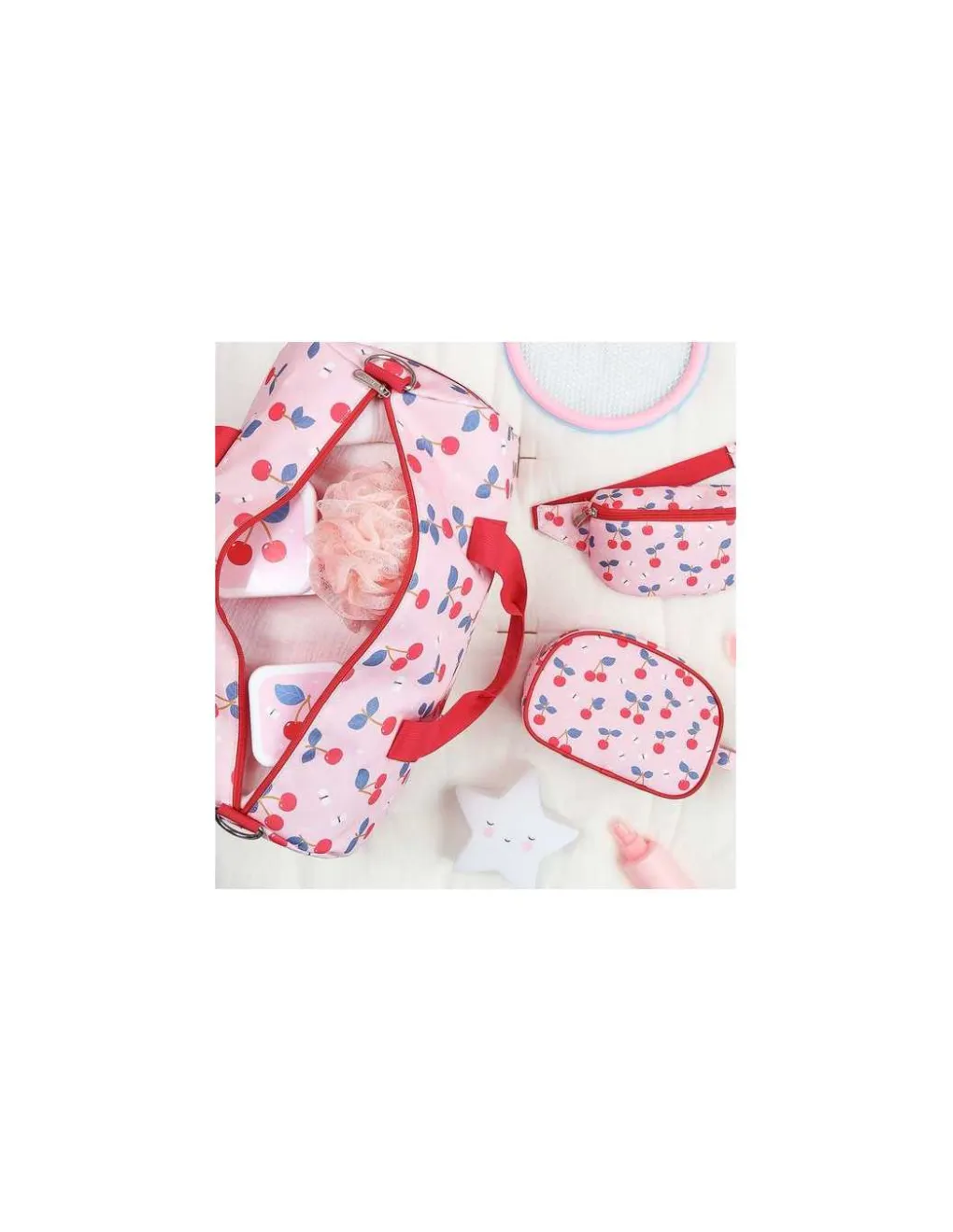 A little lovely company Sac de voyage Cerises - Clearance