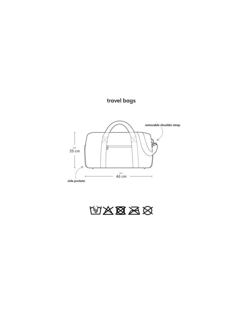 A little lovely company Sac de voyage Cerises - Clearance