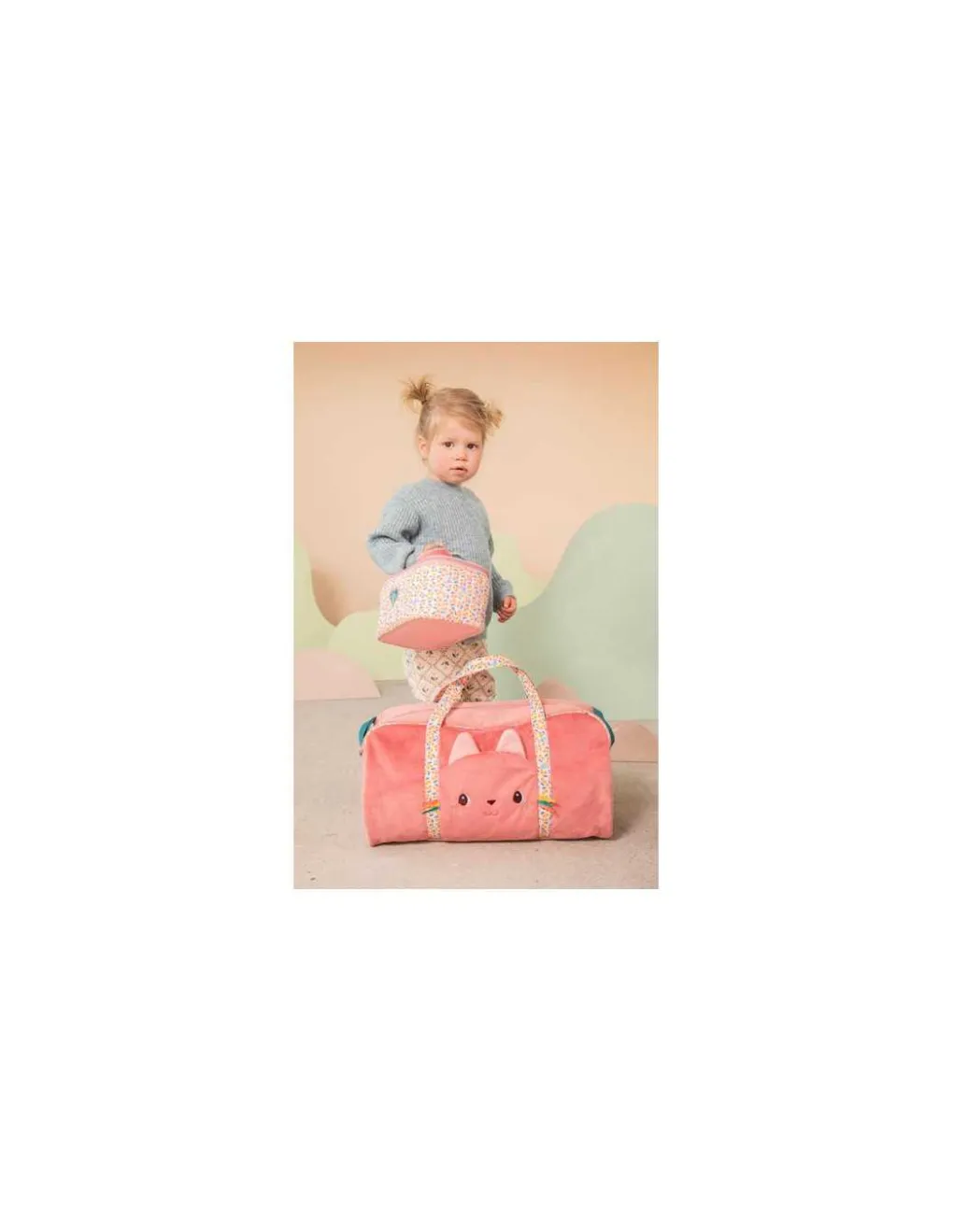 Lilliputiens Sac week-end Jeanne le chat - Clearance