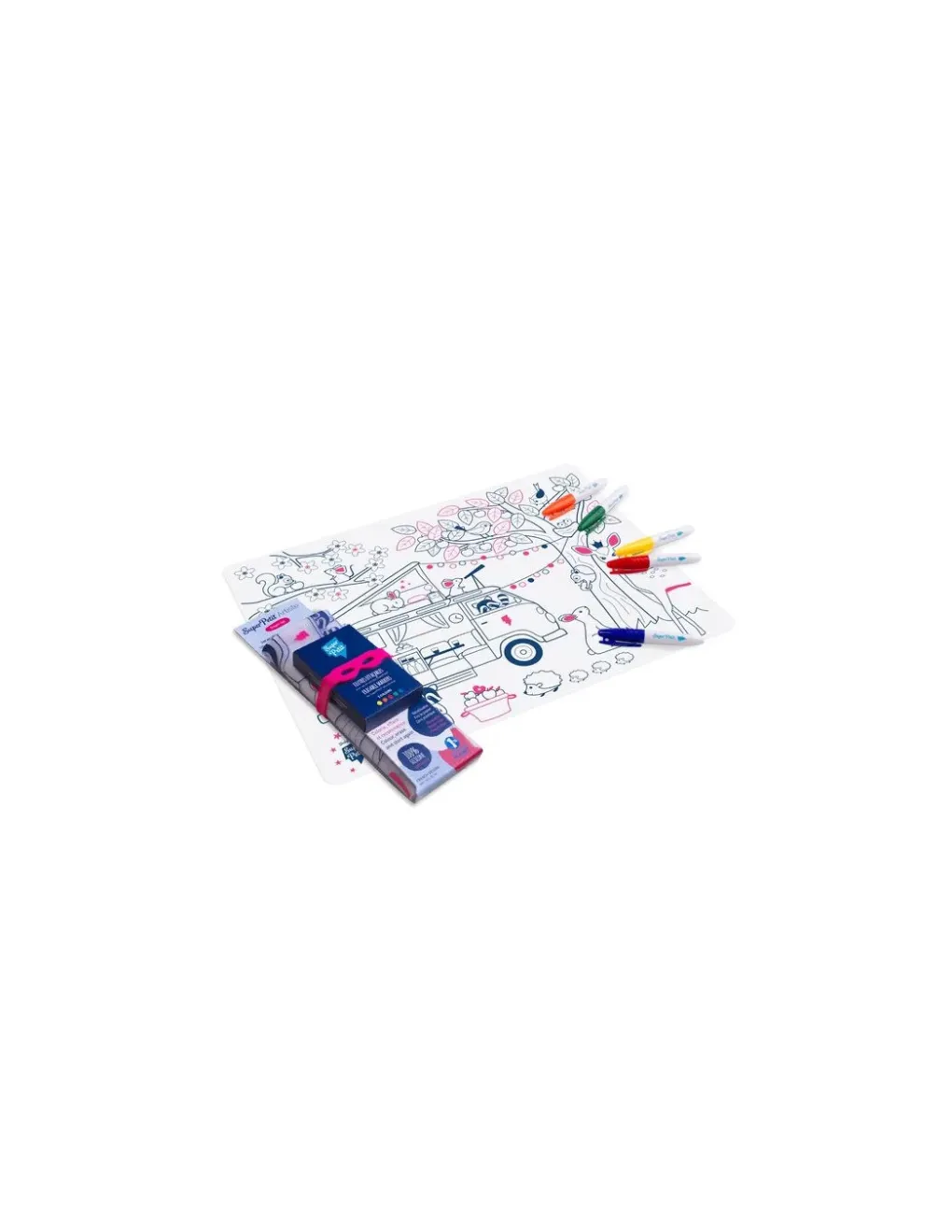 Super Petit Set à colorier silicone Dream Van -