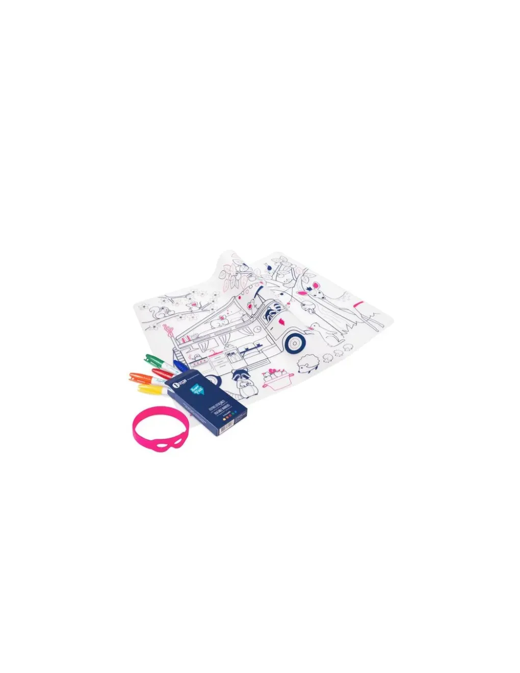Super Petit Set à colorier silicone Dream Van -
