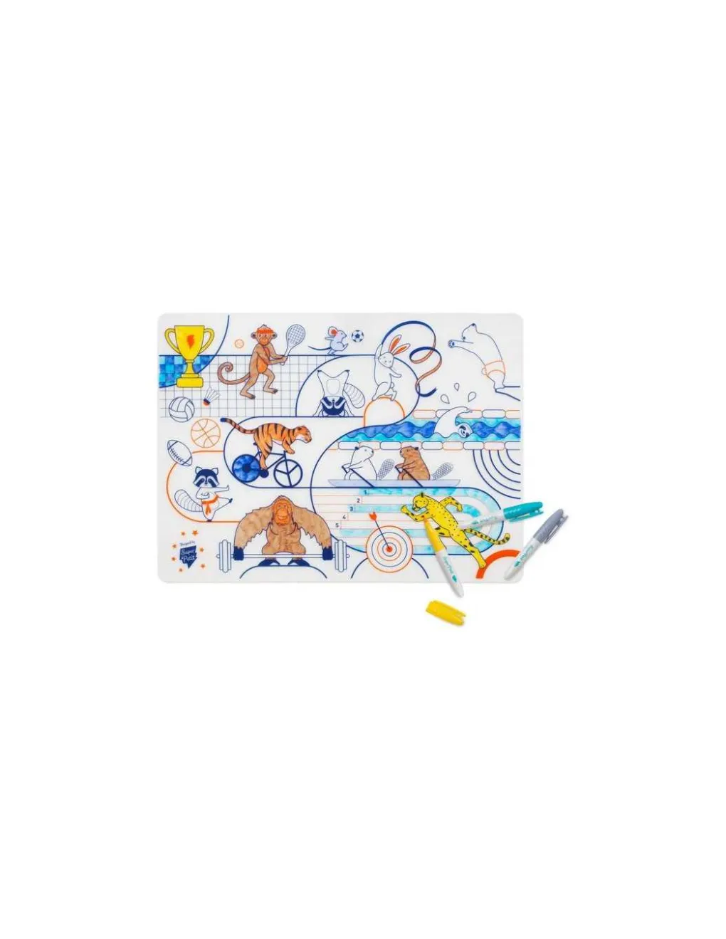 Super Petit Set à colorier silicone Sports Olympiques - Best