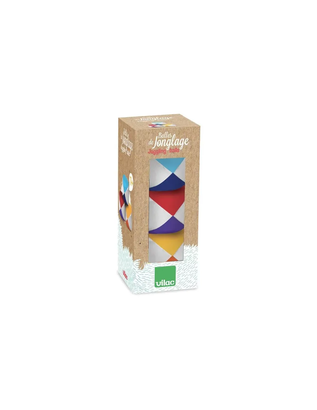 Vilac Set de 3 balles de jonglage - Sale