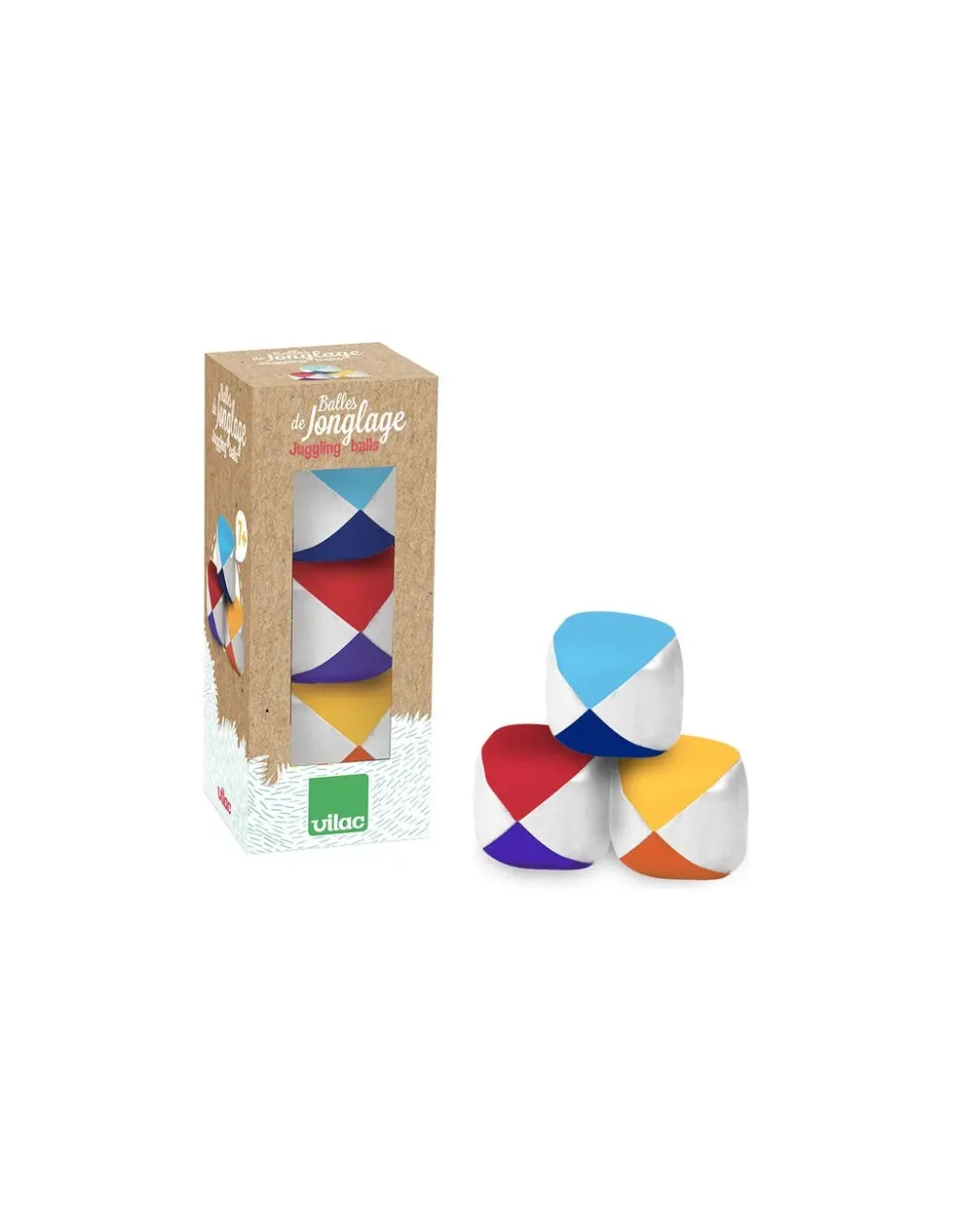Vilac Set de 3 balles de jonglage - Sale
