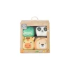 Little Big Friends Set de 4 balles doudous jungle - Discount