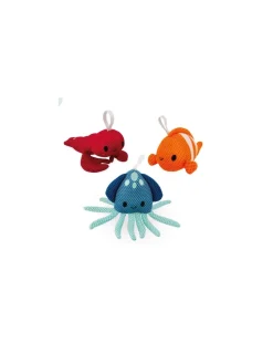 Janod Set de 3 barboteurs marins - Hot