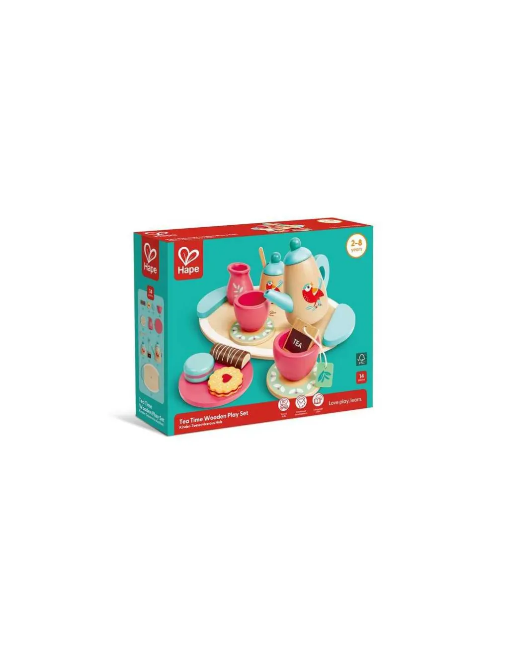 Hape Toys Set de thé en bois - Hape New