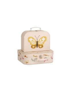 A little lovely company Set de valises papillons - New