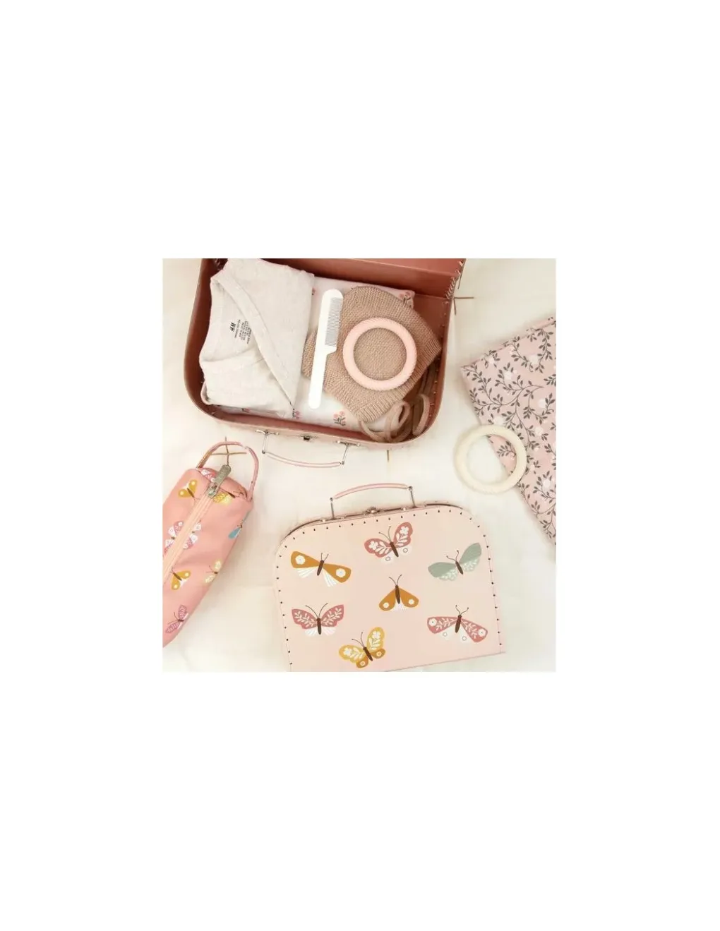 A little lovely company Set de valises papillons - New