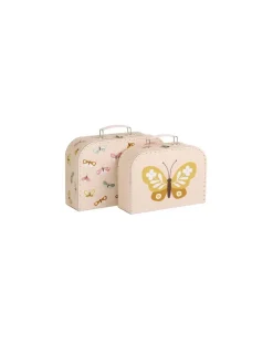 A little lovely company Set de valises papillons - New