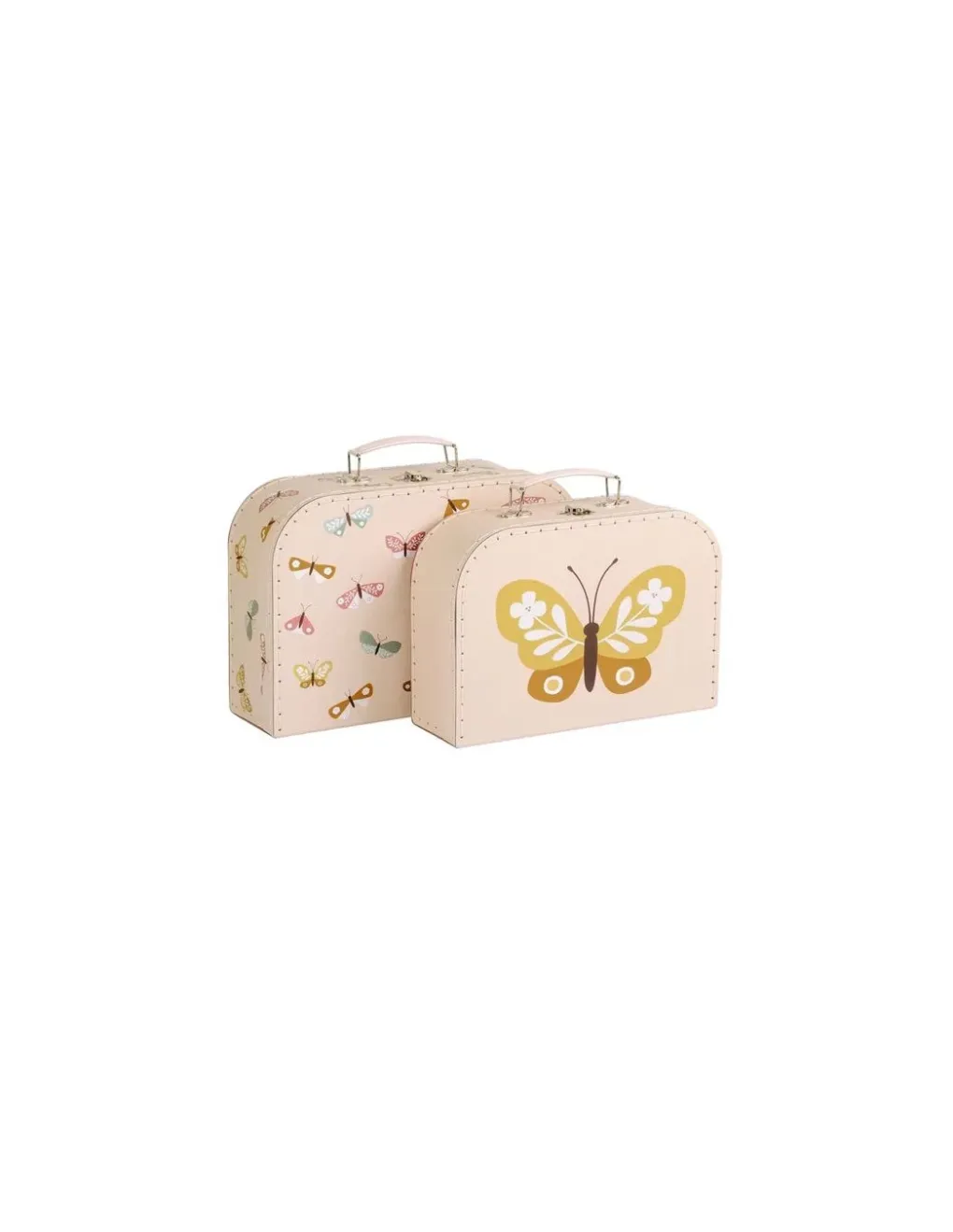 A little lovely company Set de valises papillons - New