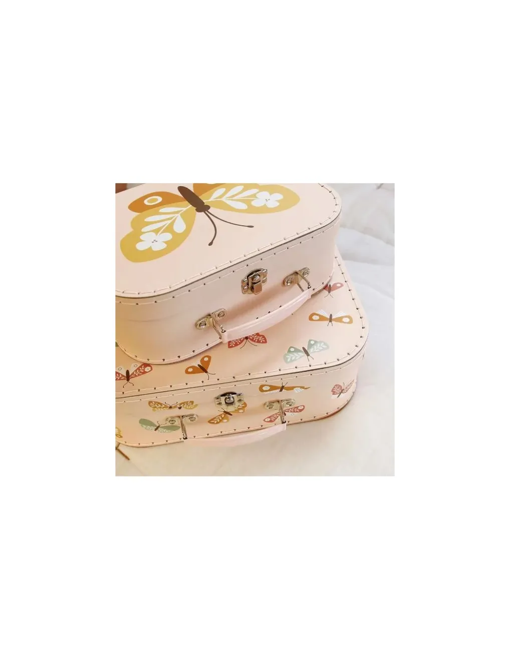 A little lovely company Set de valises papillons - New