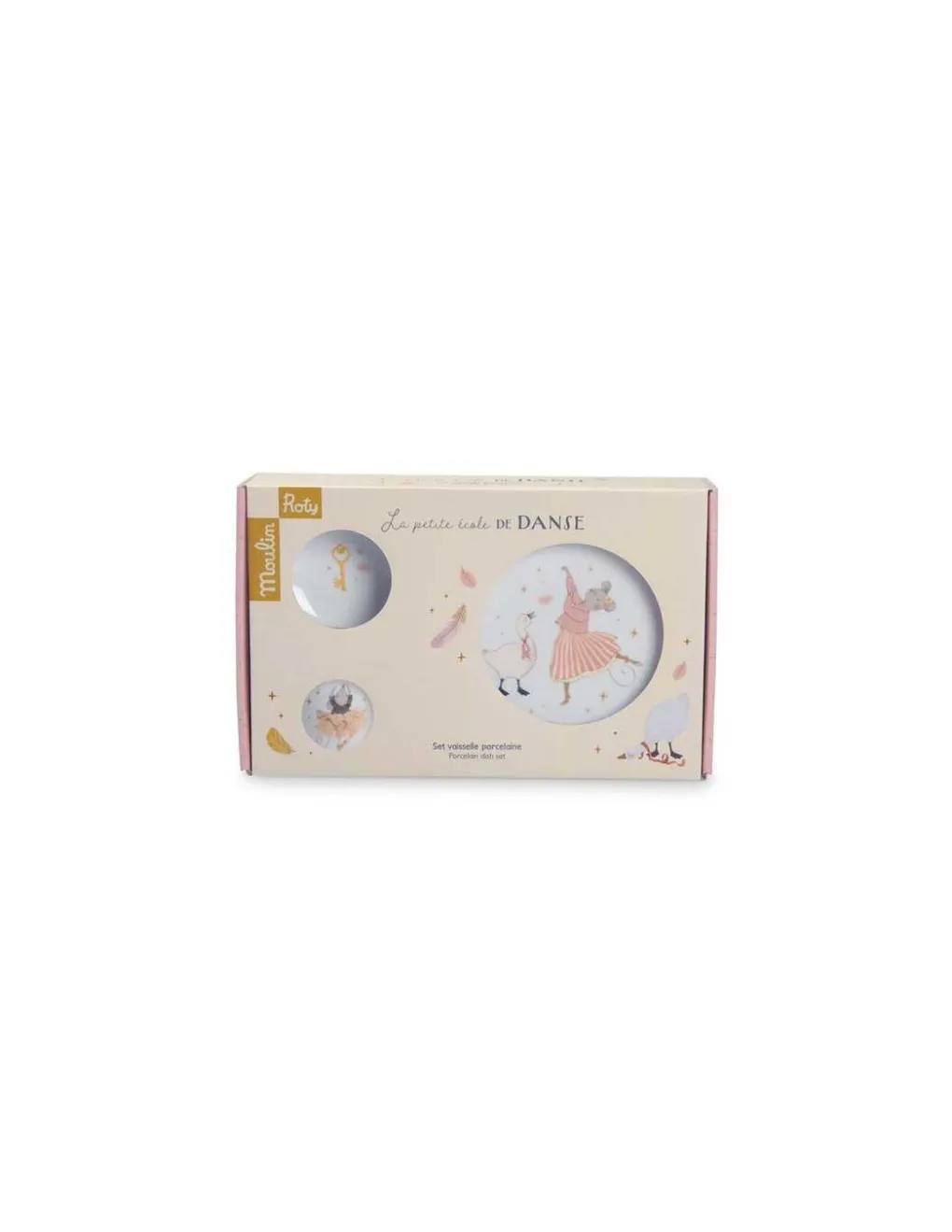 Moulin Roty Set vaisselle porcelaine La petite école de danse -