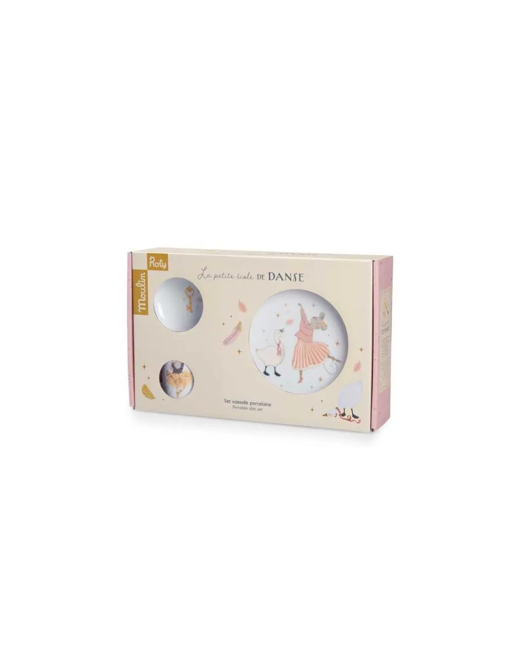 Moulin Roty Set vaisselle porcelaine La petite école de danse -