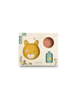 Moulin Roty Set vaisselle silicone Trois Petits Lapins - Clearance