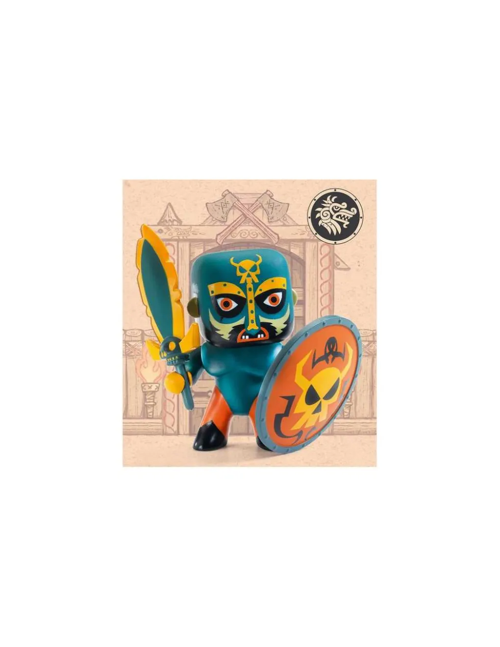 Djeco Skull Knight chevalier Arty Toys - Clearance