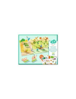 Djeco Stickers à relever À la ferme - Outlet