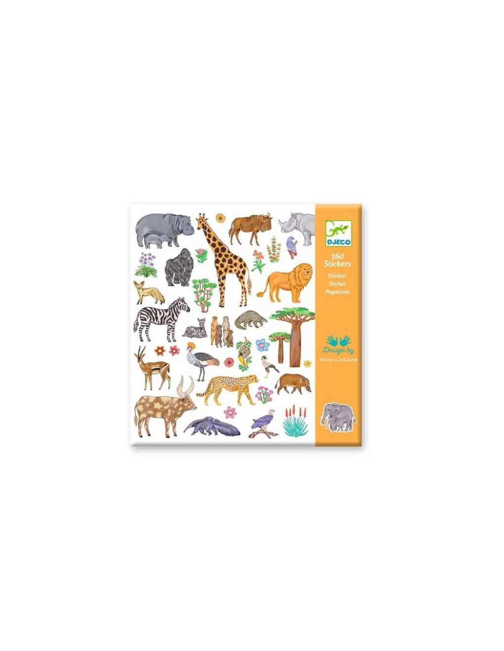 Djeco Stickers Kenya -