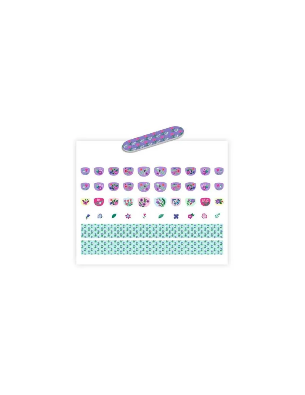Djeco Stickers pour les ongles Petite fleur - Online