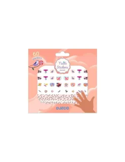 Djeco Stickers pour les ongles Plumes -