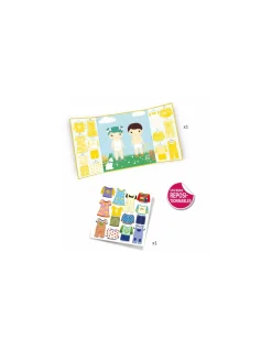 Djeco Stickers repositionnables les habits - Best