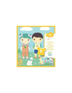 Djeco Stickers repositionnables les habits - Best