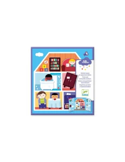 Djeco Stickers repositionnables la maison - Best