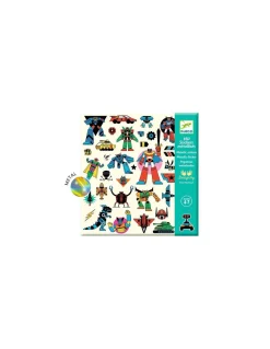 Djeco Stickers Robots -