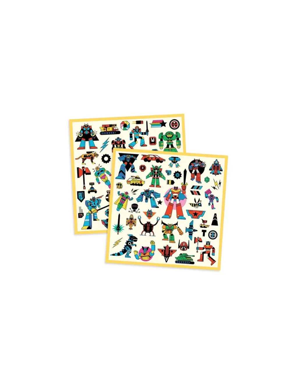 Djeco Stickers Robots -