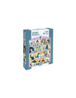 Djeco Story puzzle Le Petit Chaperon rouge 35 pièces - Sale