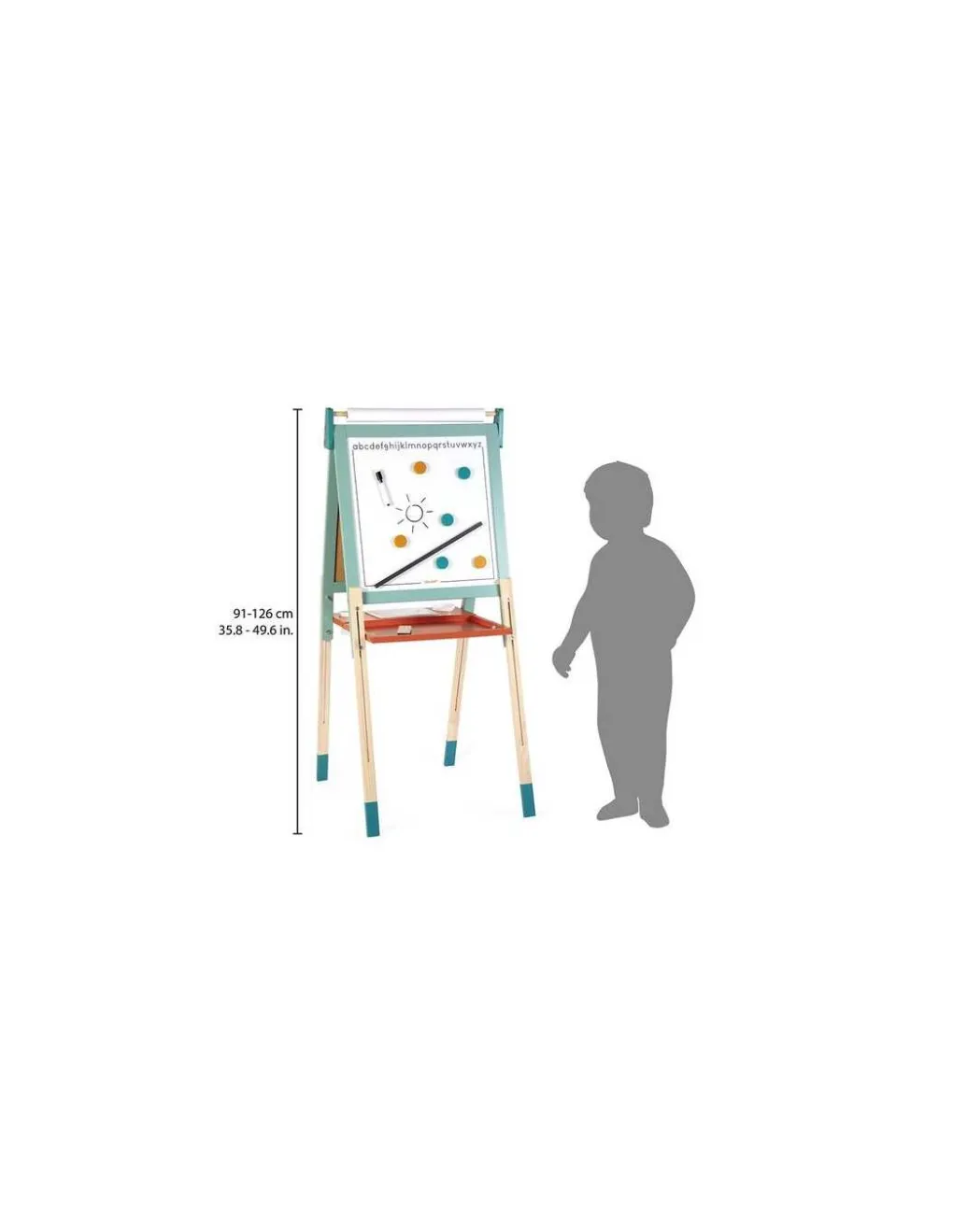 Janod Tableau magnétique évolutif - Discount