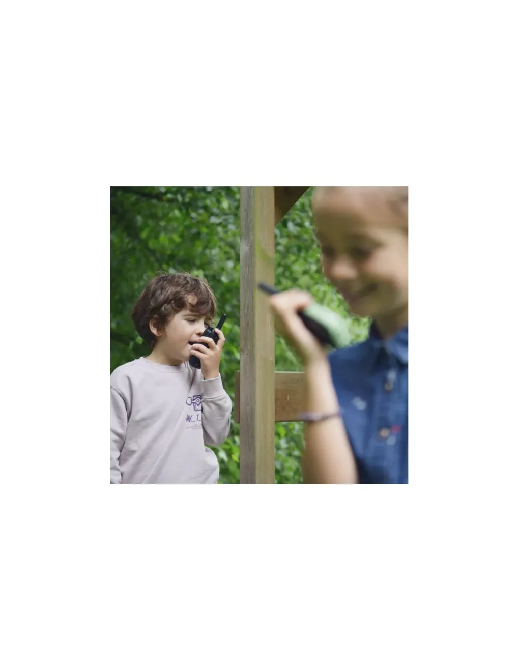 Kidywolf Talkie walkie avec batterie orange et vert - Clearance