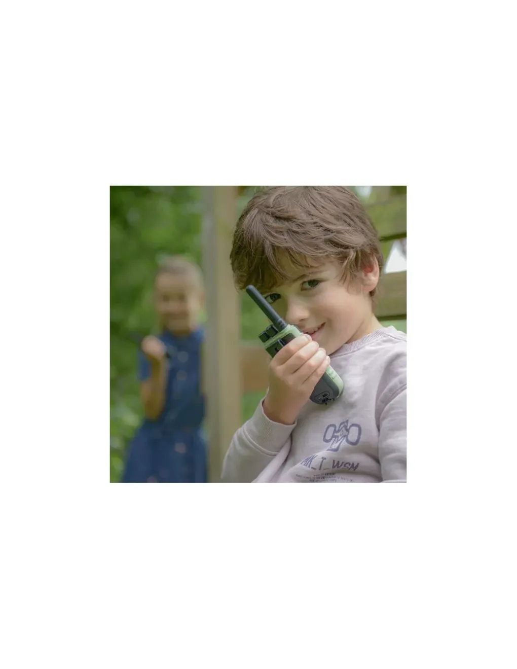 Kidywolf Talkie walkie avec batterie orange et vert - Clearance