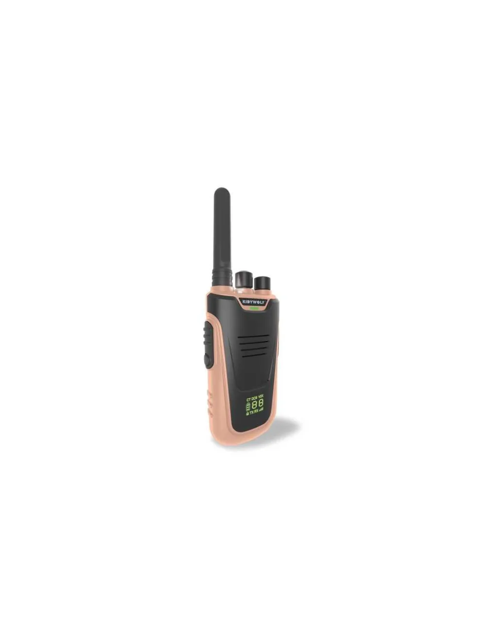 Kidywolf Talkie walkie avec batterie beige et cyan -
