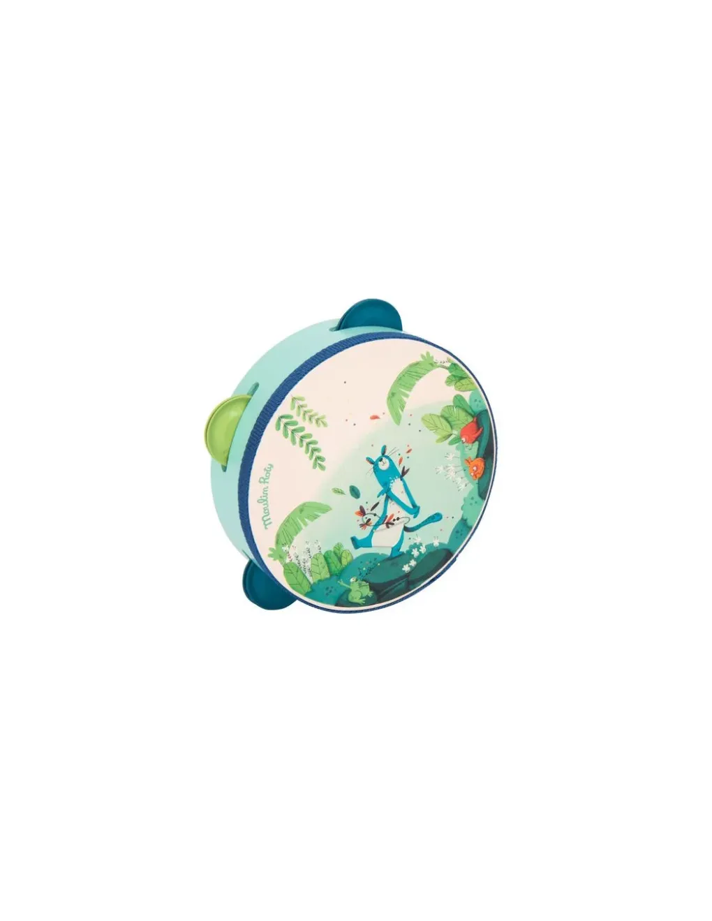 Moulin Roty Tambourin bleu Dans la jungle - Outlet