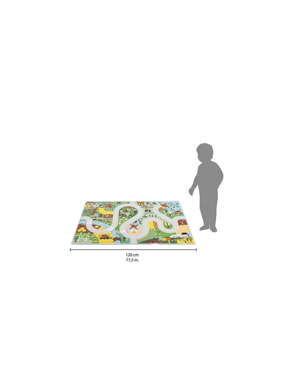 Janod Tapis Campagne Cross Roads - Clearance