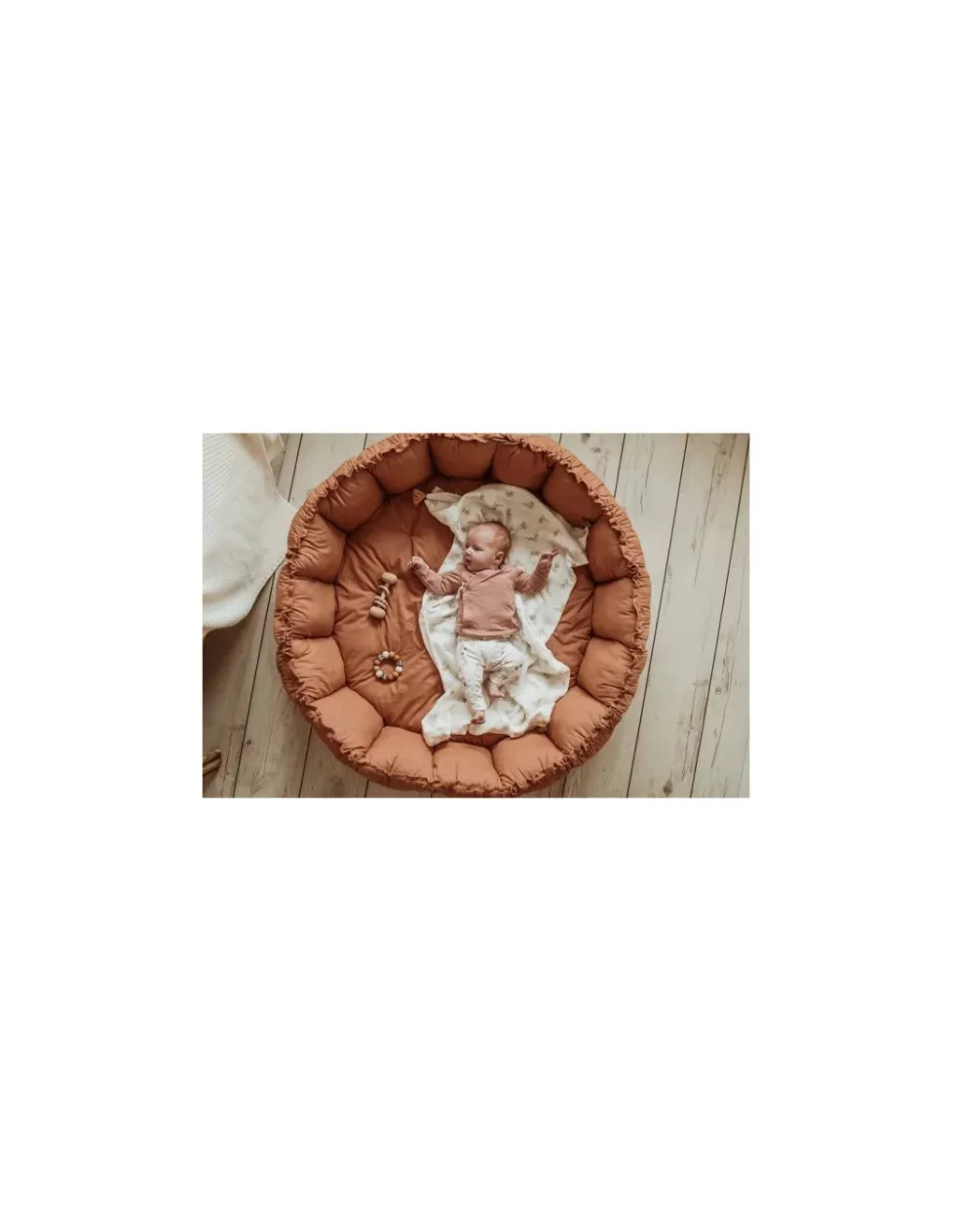 PlayandGo Tapis de jeu 3 en 1 Bloom marron - Best