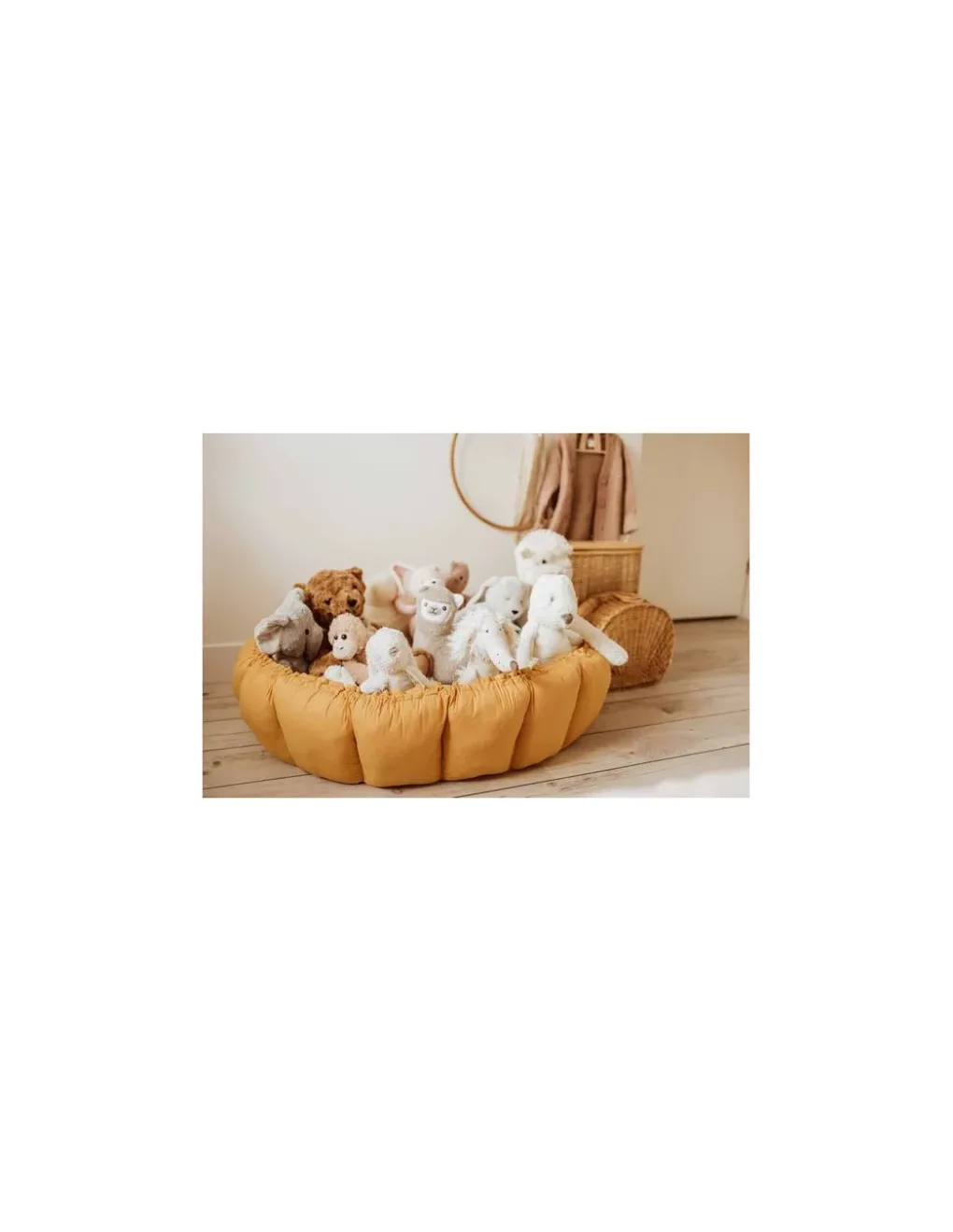 PlayandGo Tapis de jeu 3 en 1 Bloom moutarde - Sale