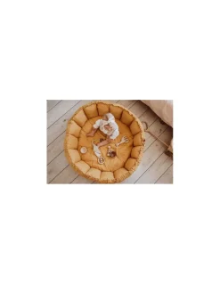 PlayandGo Tapis de jeu 3 en 1 Bloom moutarde - Sale