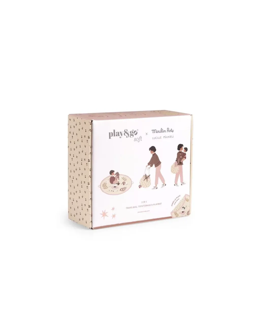 Moulin Roty Tapis de jeu et sac de rangement Après la pluie - Best