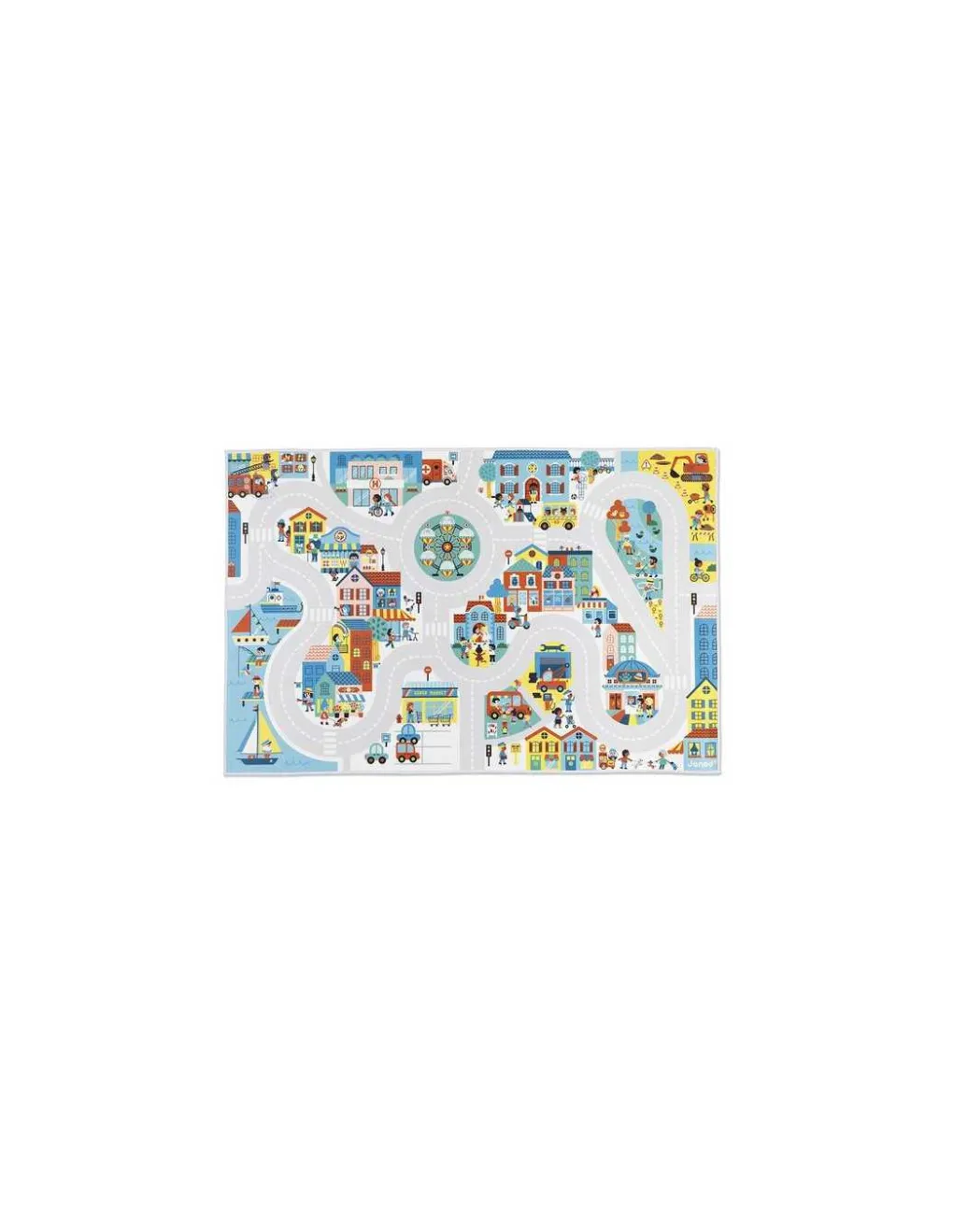 Janod Tapis Ville Cross Roads - Sale