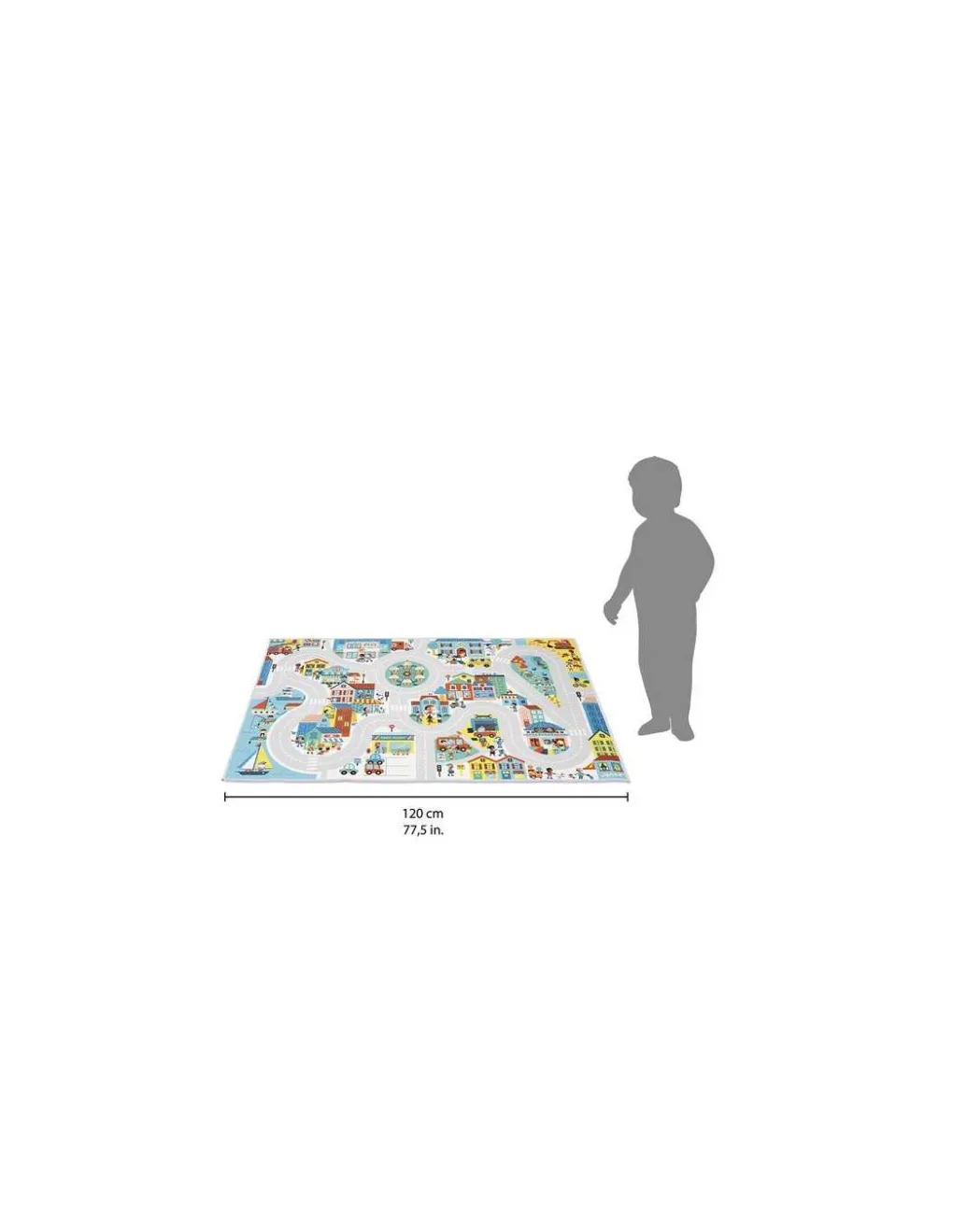 Janod Tapis Ville Cross Roads - Sale