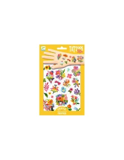 Djeco Tatouages Aqua flor -