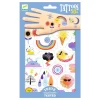 Djeco Tatouages Emojis météo -