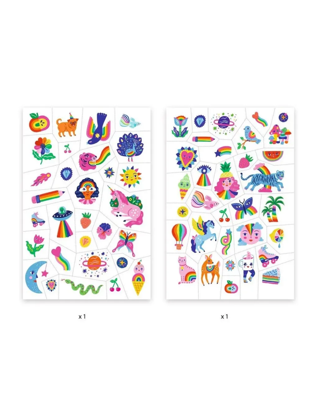 Djeco Tatouages Rainbow - Discount